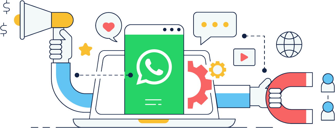 NexChatWhatsApp集成功能界面-社交媒体群控